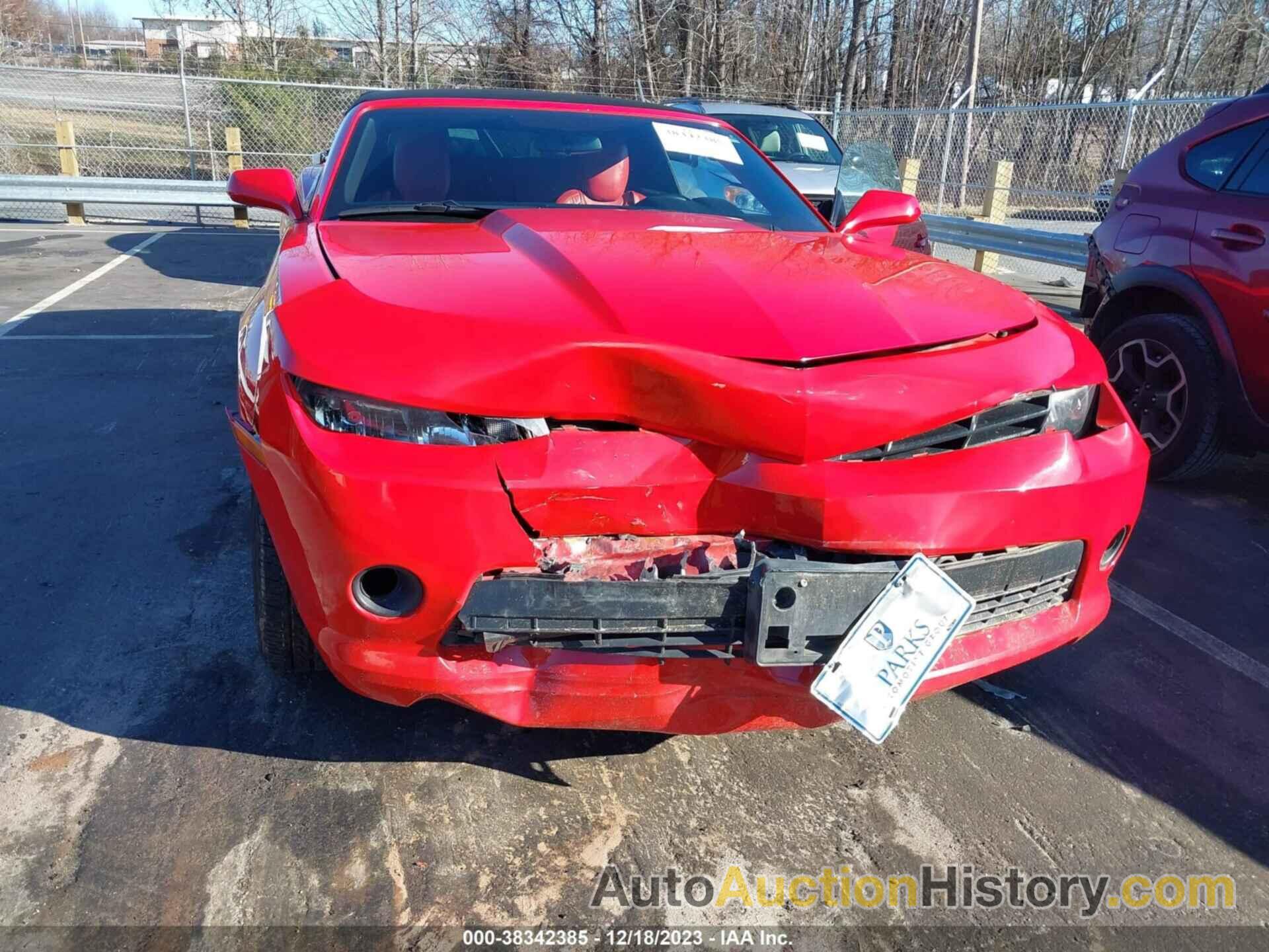 CHEVROLET CAMARO 1LT, 2G1FD3D30F9182102