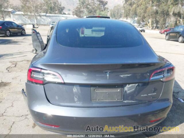 TESLA MODEL 3 LONG RANGE DUAL MOTOR ALL-WHEEL DRIVE, 5YJ3E1EB4NF294123