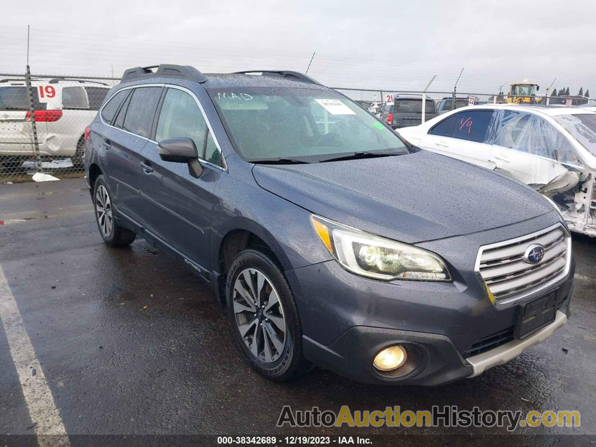 SUBARU OUTBACK 2.5I LIMITED, 4S4BSANCXH3364153