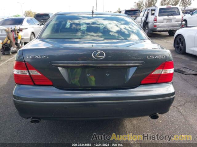 LEXUS LS 430, JTHBN36FX65035081