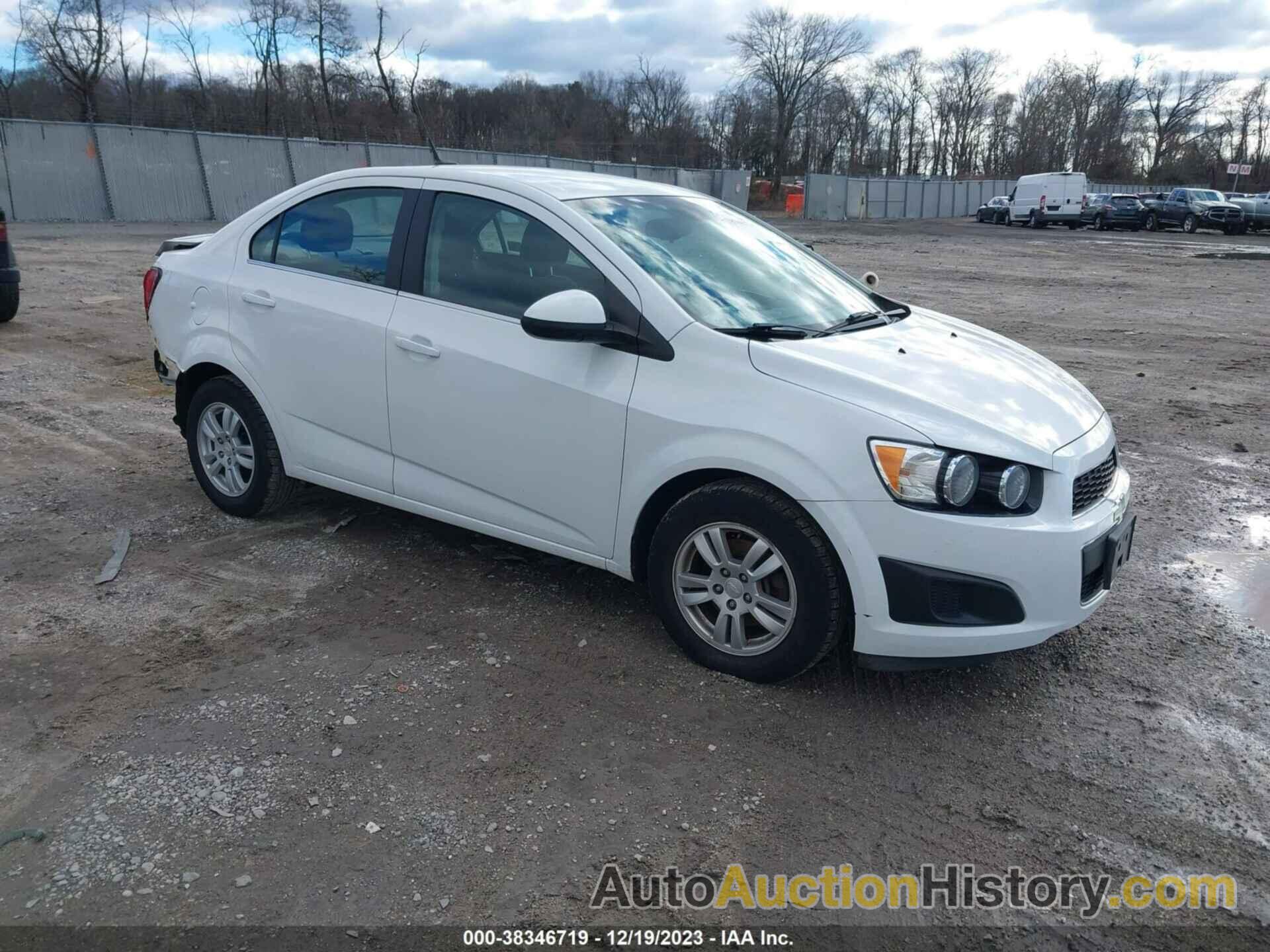 CHEVROLET SONIC LT AUTO, 1G1JC5SG9D4178127