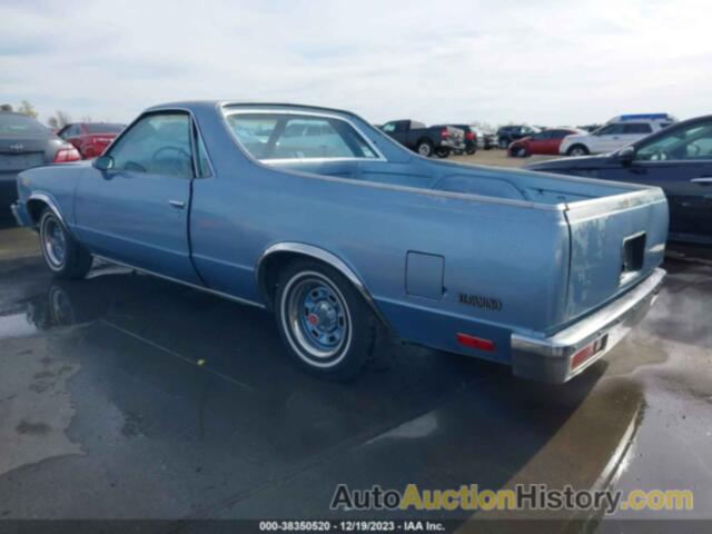 CHEV EL CAMINO CLASSIC, 1W80H9K476401