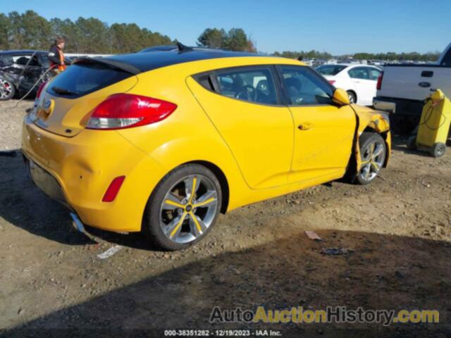 HYUNDAI VELOSTER BASE W/BLACK, KMHTC6AD5DU096338