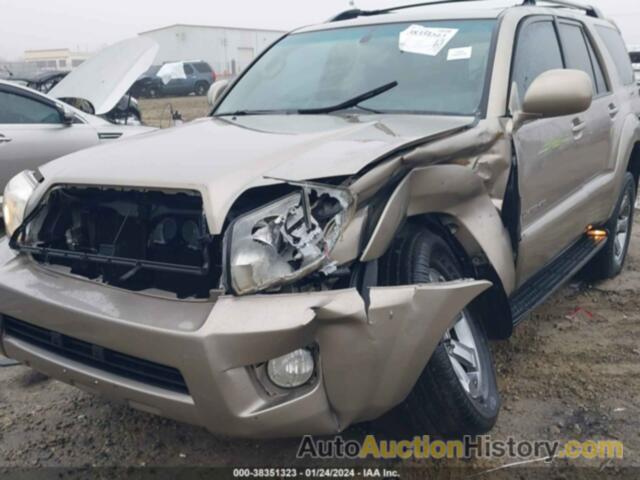 TOYOTA 4RUNNER LIMITED V6, JTEBU17R760105498