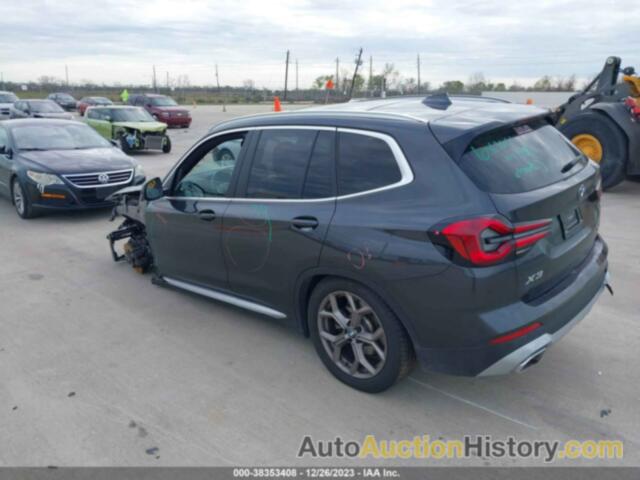 BMW X3 SDRIVE30I, 5UX43DP01N9J20283