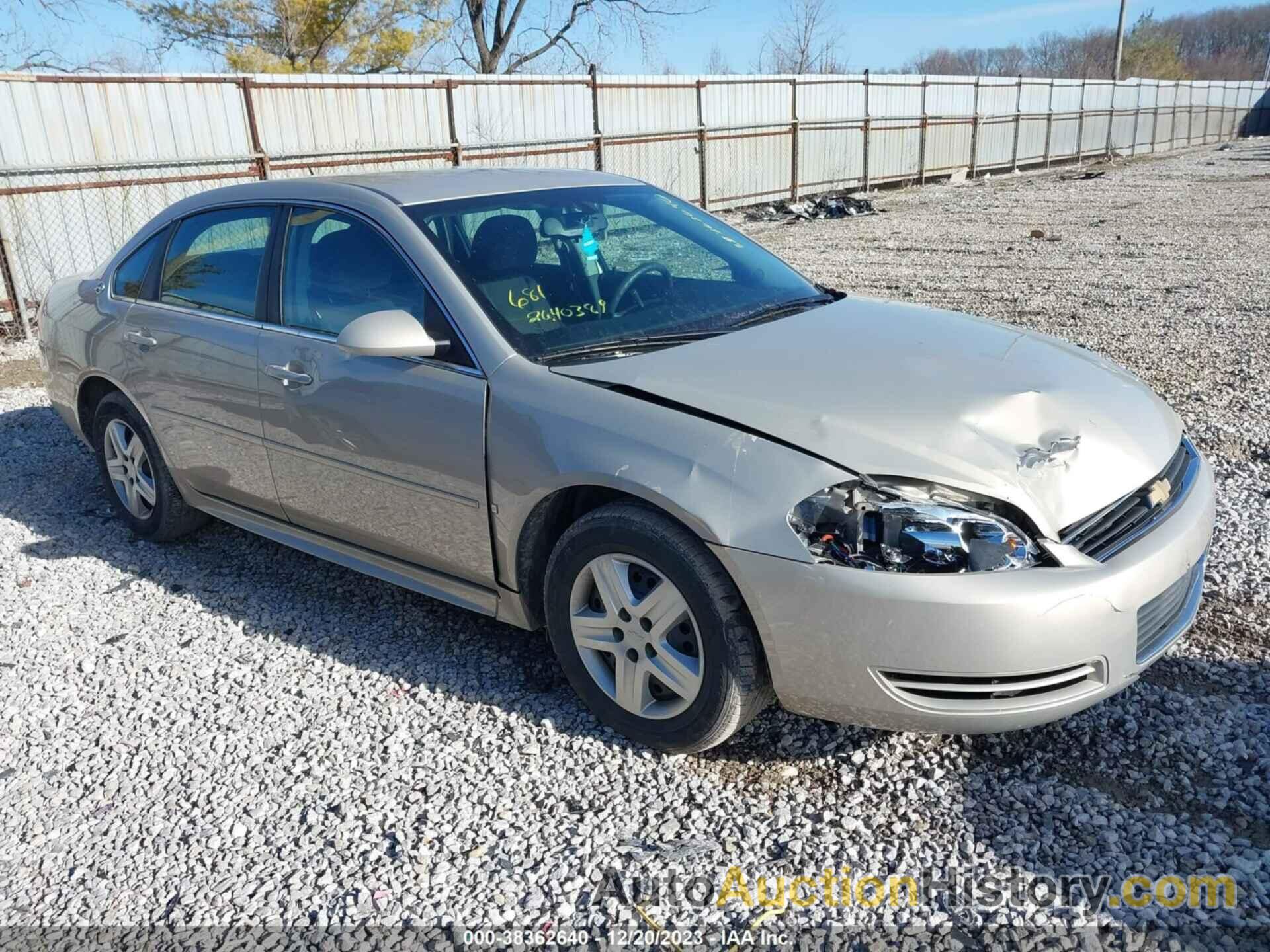 CHEVROLET IMPALA LS, 2G1WB57K591130181