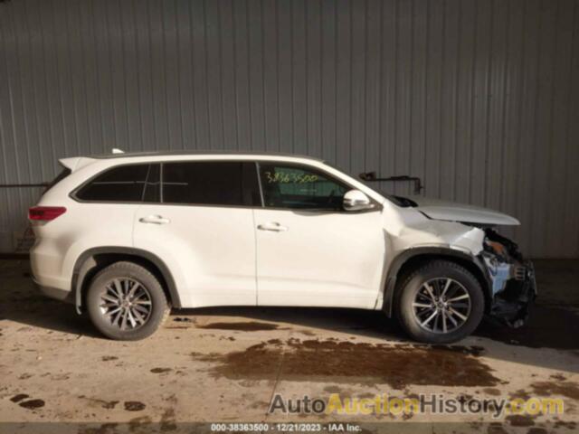 TOYOTA HIGHLANDER XLE, 5TDJZRFH9HS406315