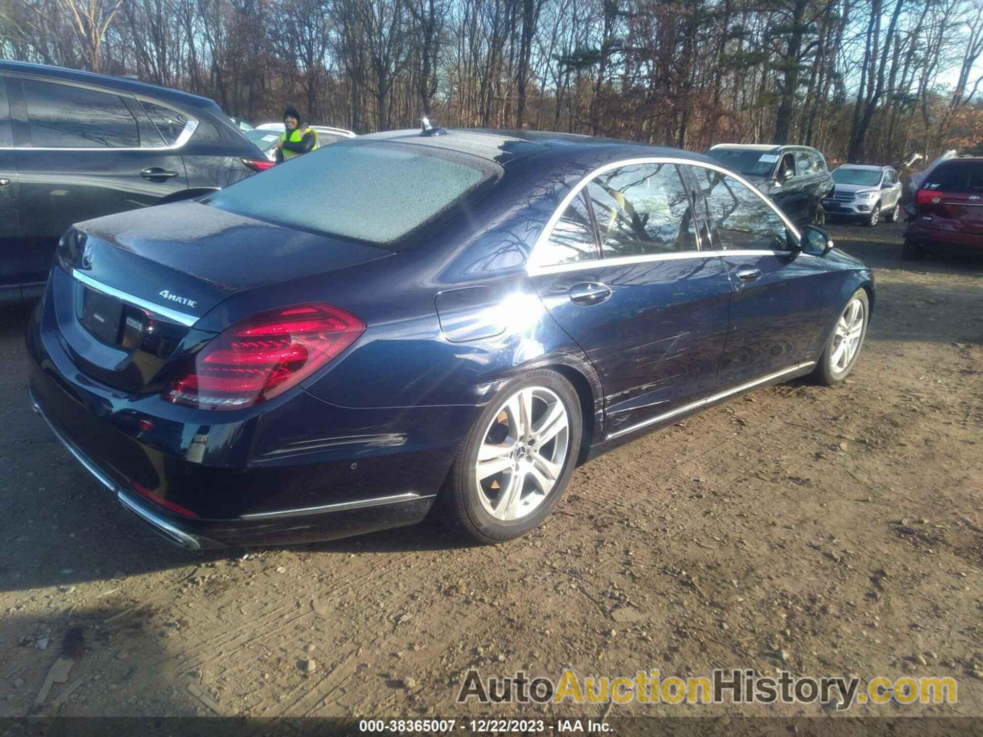 MERCEDES-BENZ S 560 4MATIC, W1KUG8GB2LA554325