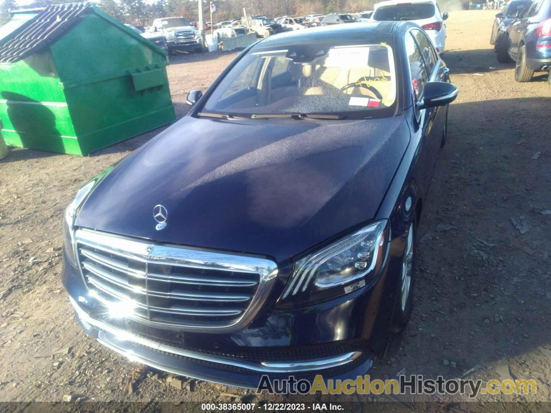 MERCEDES-BENZ S 560 4MATIC, W1KUG8GB2LA554325