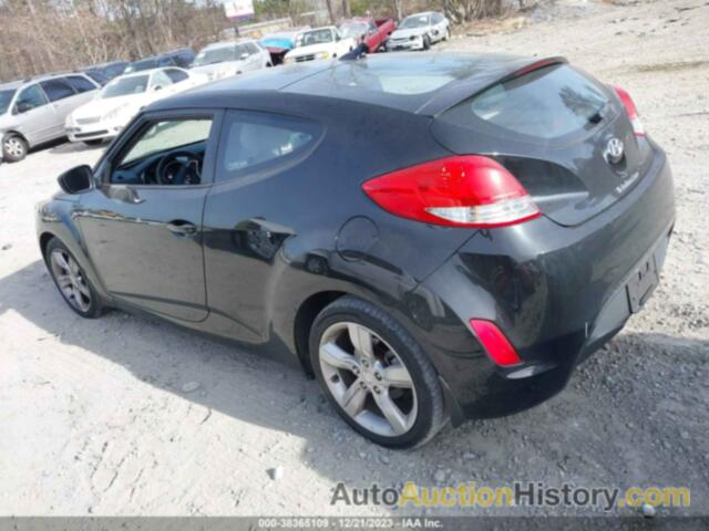 HYUNDAI VELOSTER BASE W/GRAY, KMHTC6AD9DU175429