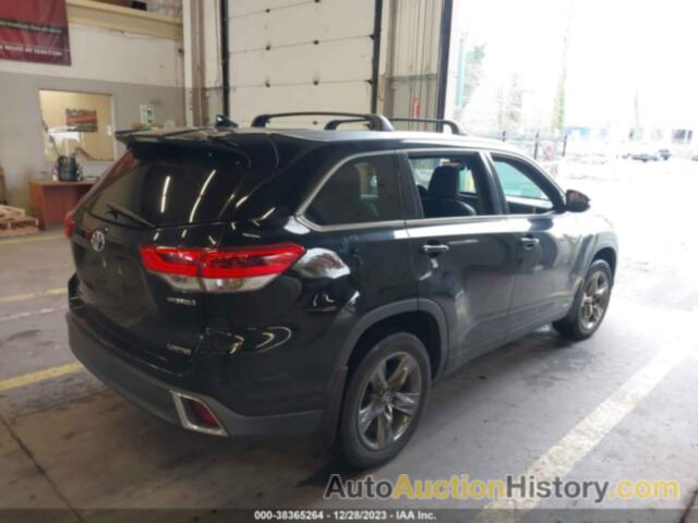 TOYOTA HIGHLANDER HYBRID LIMITED PLATINUM, 5TDDGRFH6JS038930