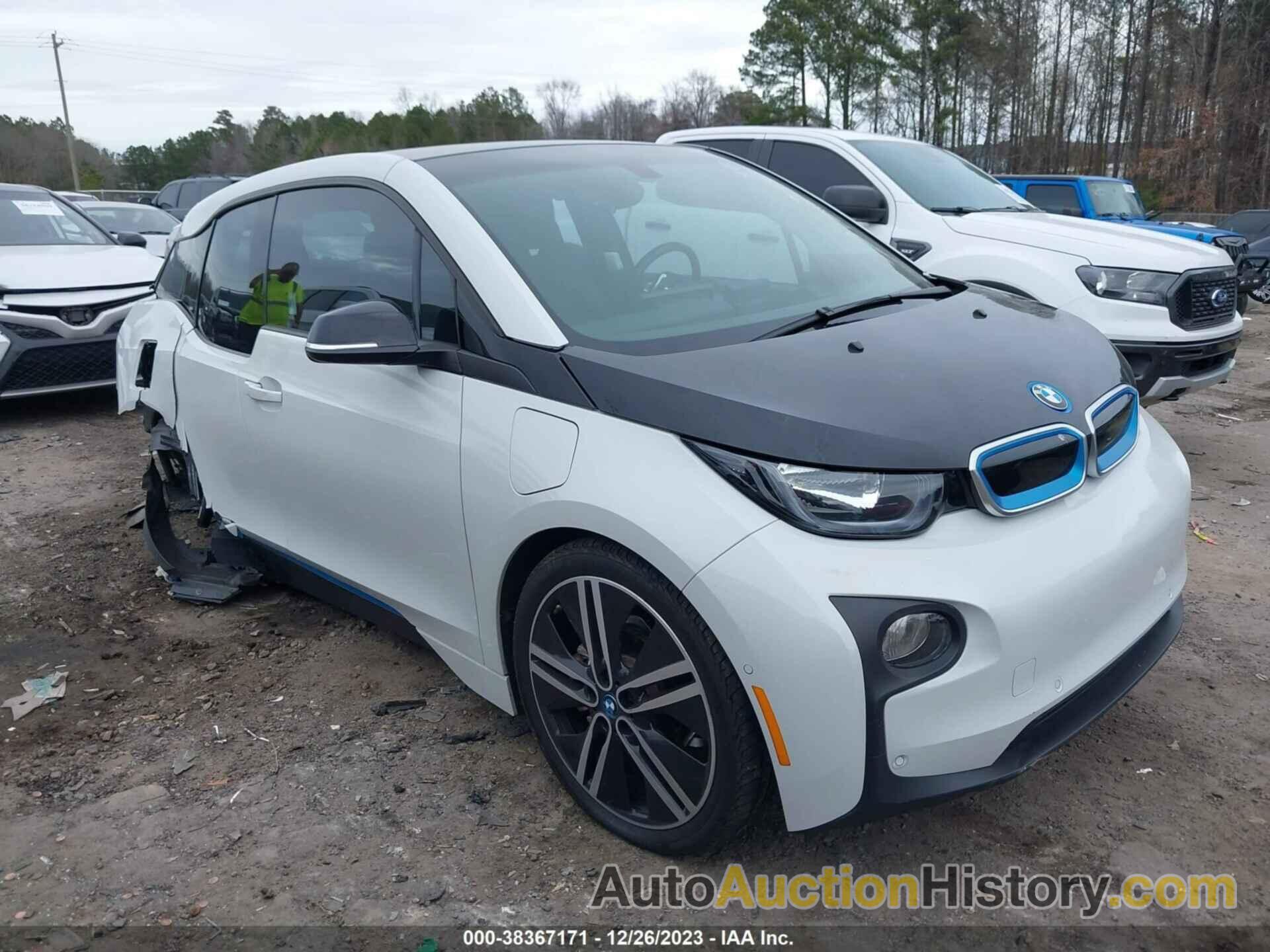 BMW I3 BASE W/RANGE EXTENDER, WBY1Z4C56GV508204