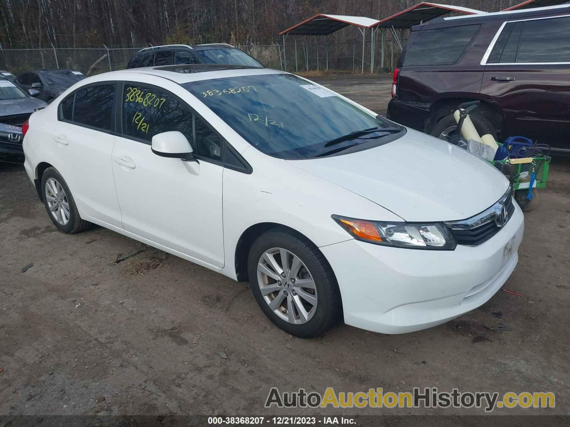 HONDA CIVIC EX-L, 2HGFB2F97CH322724