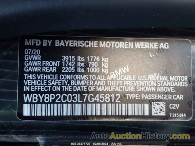 BMW I3 120AH, WBY8P2C03L7G45812