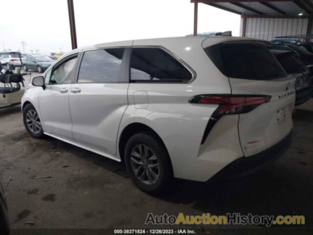 TOYOTA SIENNA LE, 5TDKRKEC7NS099627