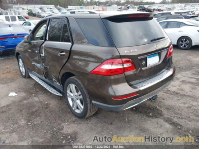 MERCEDES-BENZ ML 350 4MATIC, 4JGDA5HB9EA277616