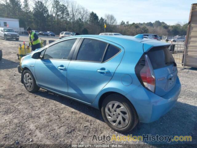 TOYOTA PRIUS C ONE, JTDKDTB34G1124587