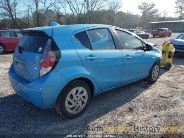 TOYOTA PRIUS C ONE, JTDKDTB34G1124587