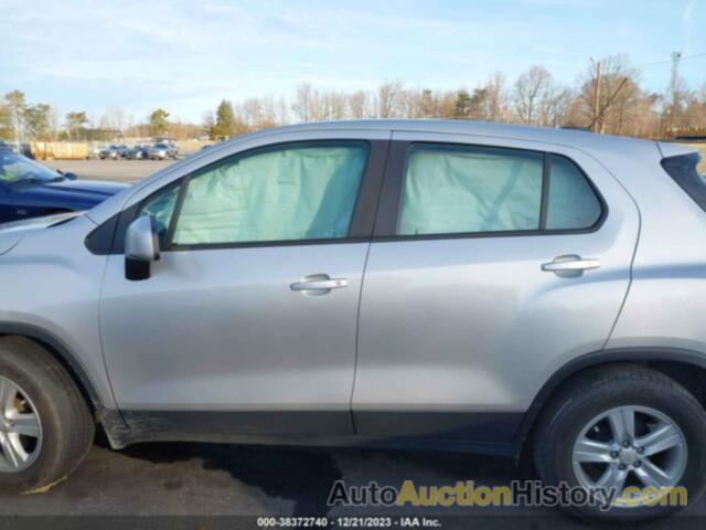 CHEVROLET TRAX FWD LS, KL7CJKSB1LB339487