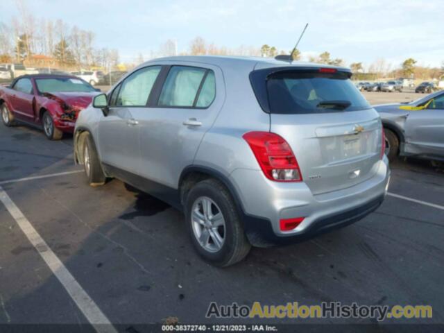 CHEVROLET TRAX FWD LS, KL7CJKSB1LB339487