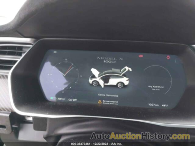 TESLA MODEL X 100D/75D/90D, 5YJXCBE24HF043541