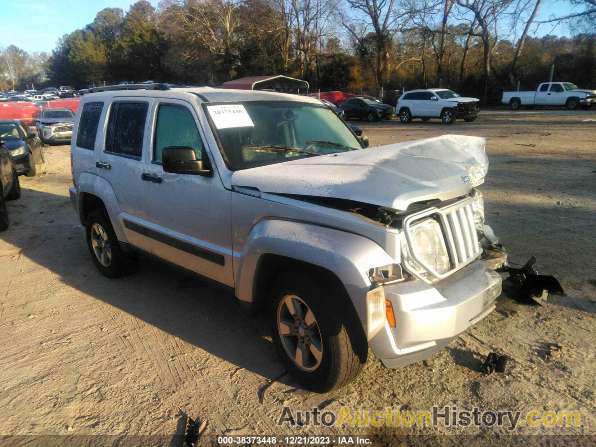 JEEP LIBERTY SPORT, 1J8GP28K78W228011