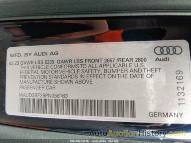 AUDI A6 PREMIUM 45 TFSI QUATTRO S TRONIC, WAUD3BF29PN058163