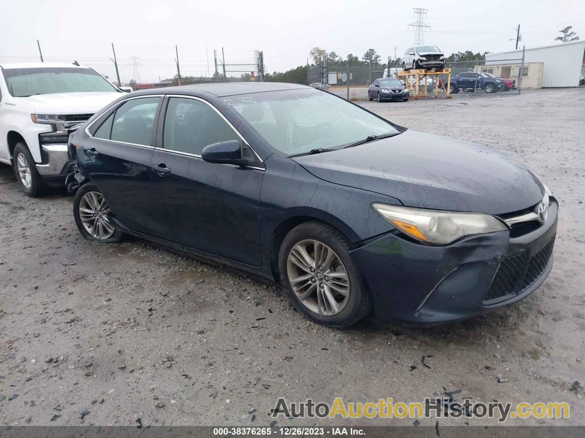 TOYOTA CAMRY SE, 4T1BF1FK0GU144037