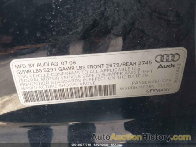 AUDI A6 3.2, WAUDH74F28N171779