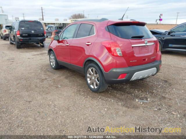 BUICK ENCORE LEATHER, KL4CJCSB4DB172868