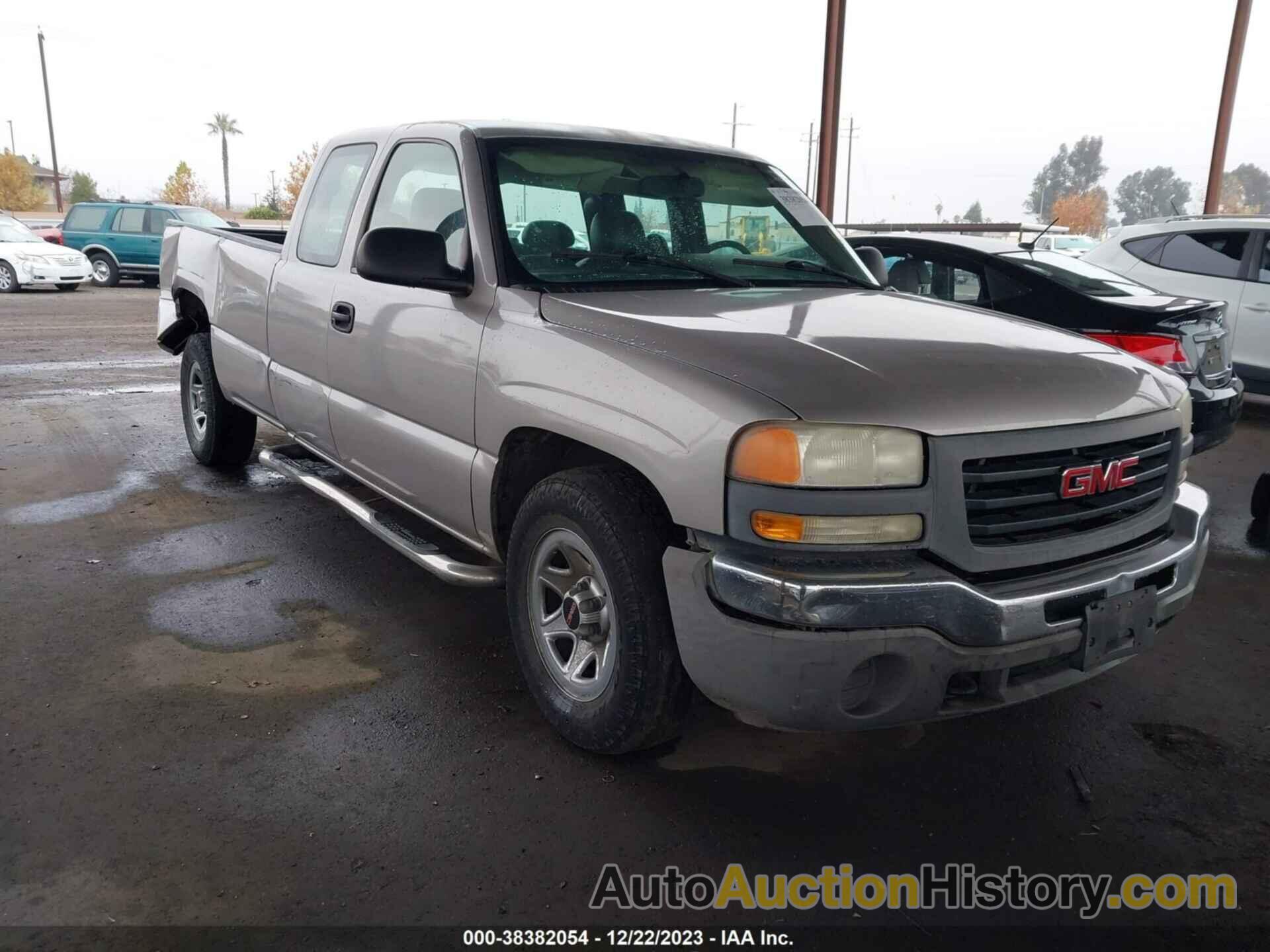 GMC NEW SIERRA C1500, 1GTEC19V56E166799