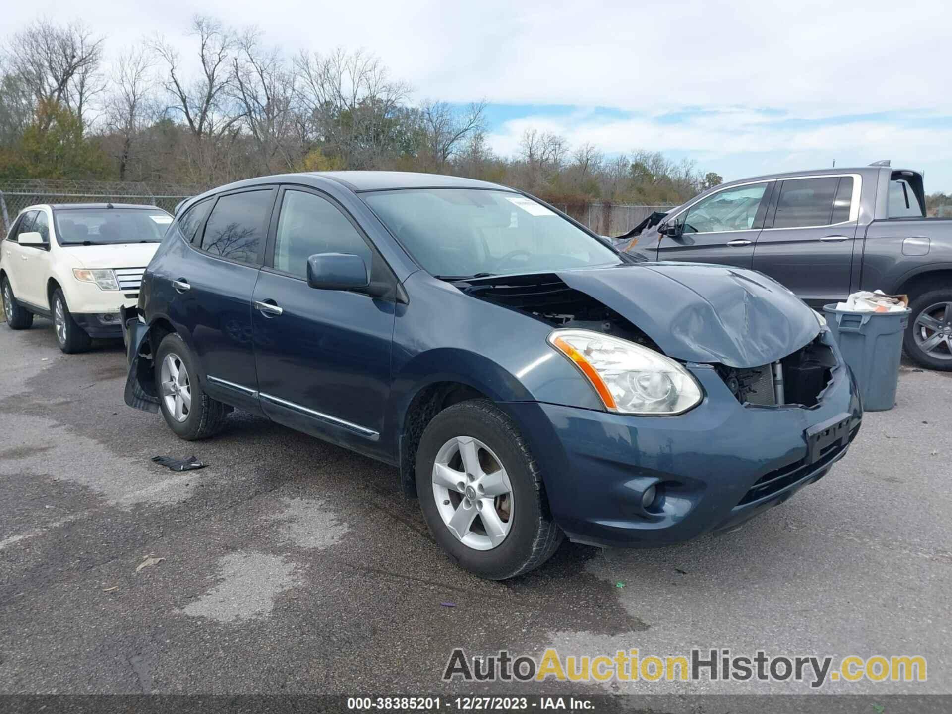 NISSAN ROGUE S, JN8AS5MV0DW663920