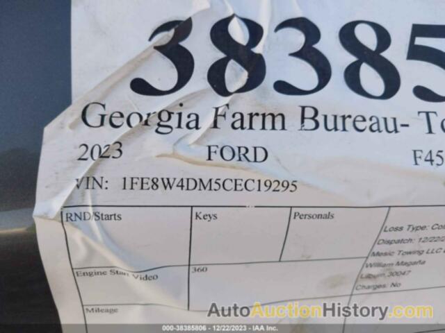 FORD F450 BED, 1FE8W4DM5CEC19295