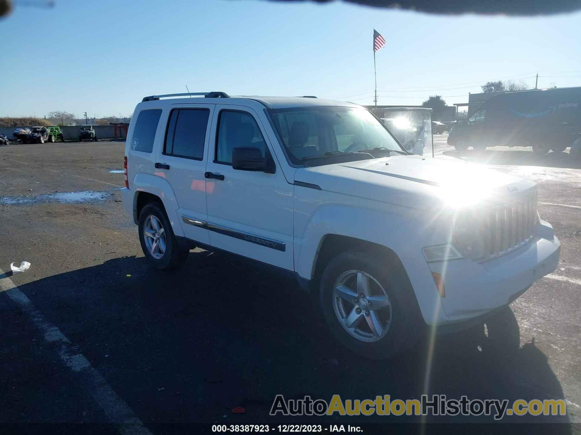 JEEP LIBERTY LIMITED EDITION, 1J8GN58K08W262282