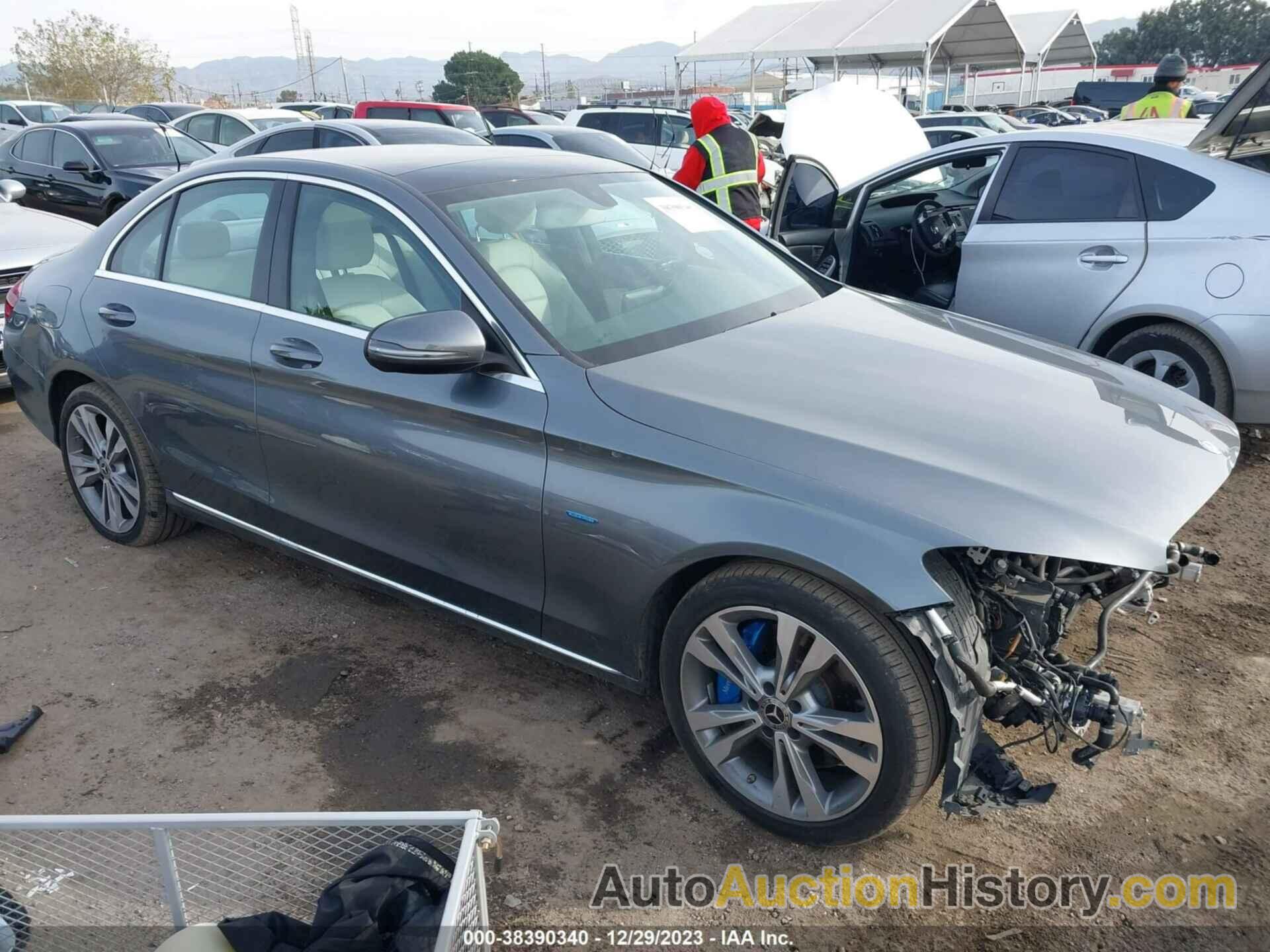 MERCEDES-BENZ C 350E LUXURY, 55SWF4HB2HU219141