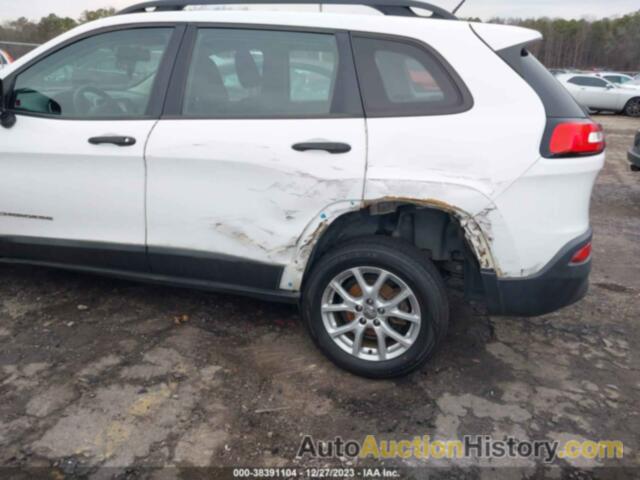 JEEP CHEROKEE SPORT, 1C4PJLABXGW160472