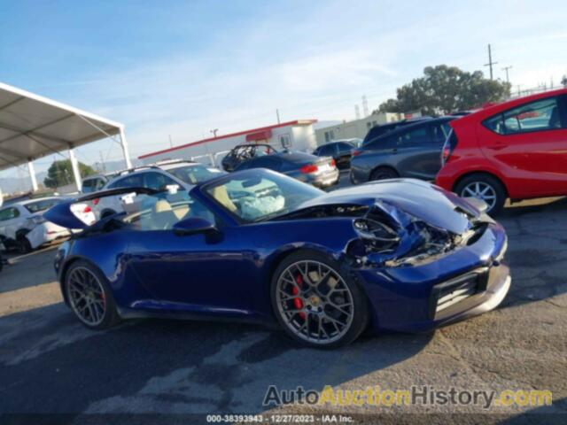 PORSCHE 911 CARRERA S CABRIOLET, WP0CB2A92NS244339