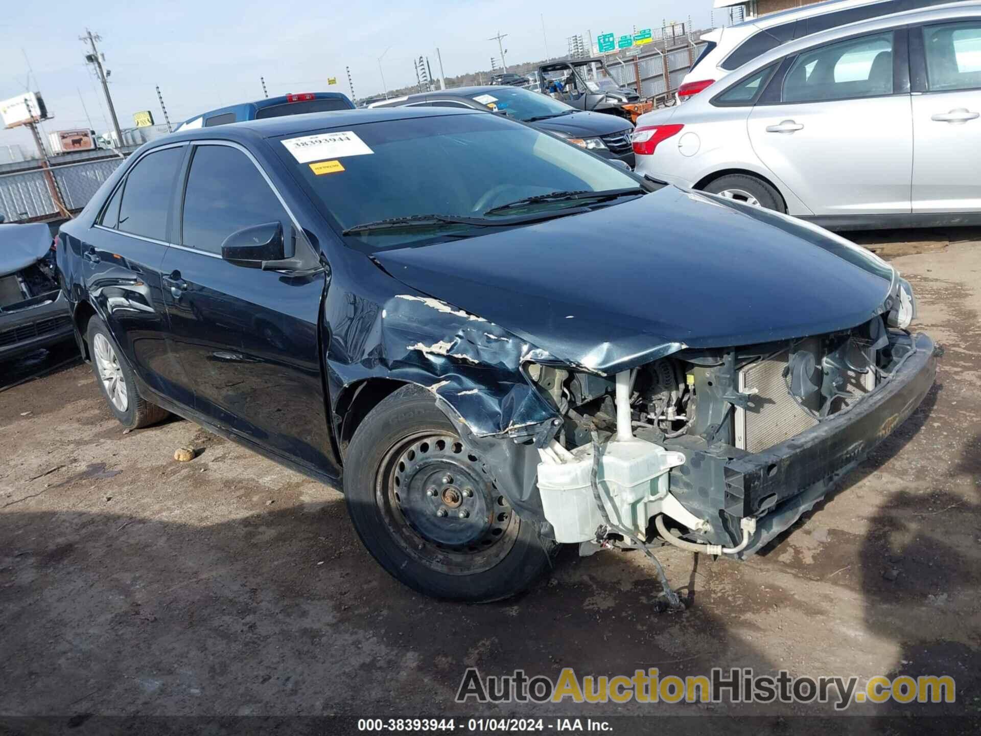 TOYOTA CAMRY L, 4T4BF1FK9CR214229