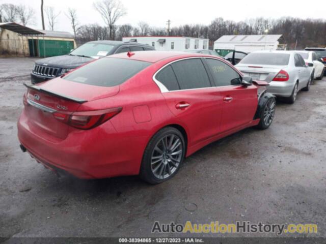 INFINITI Q50 3.0T RED SPORT 400, JN1FV7AP2JM460547