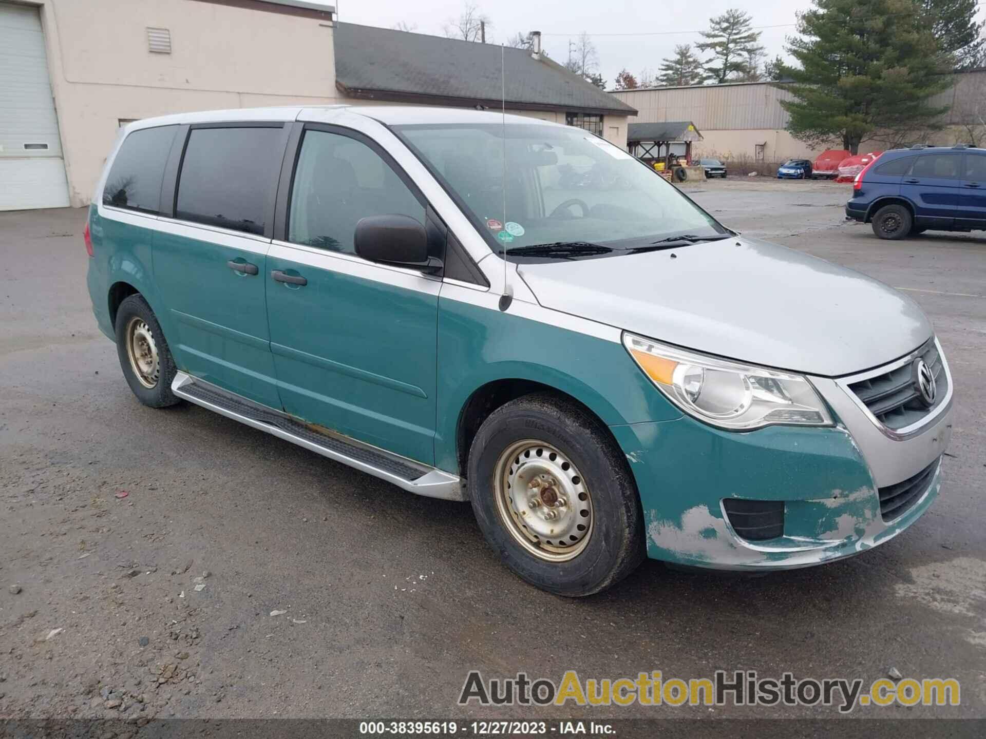 VOLKSWAGEN ROUTAN S, 2C4RVAAG2CR152043