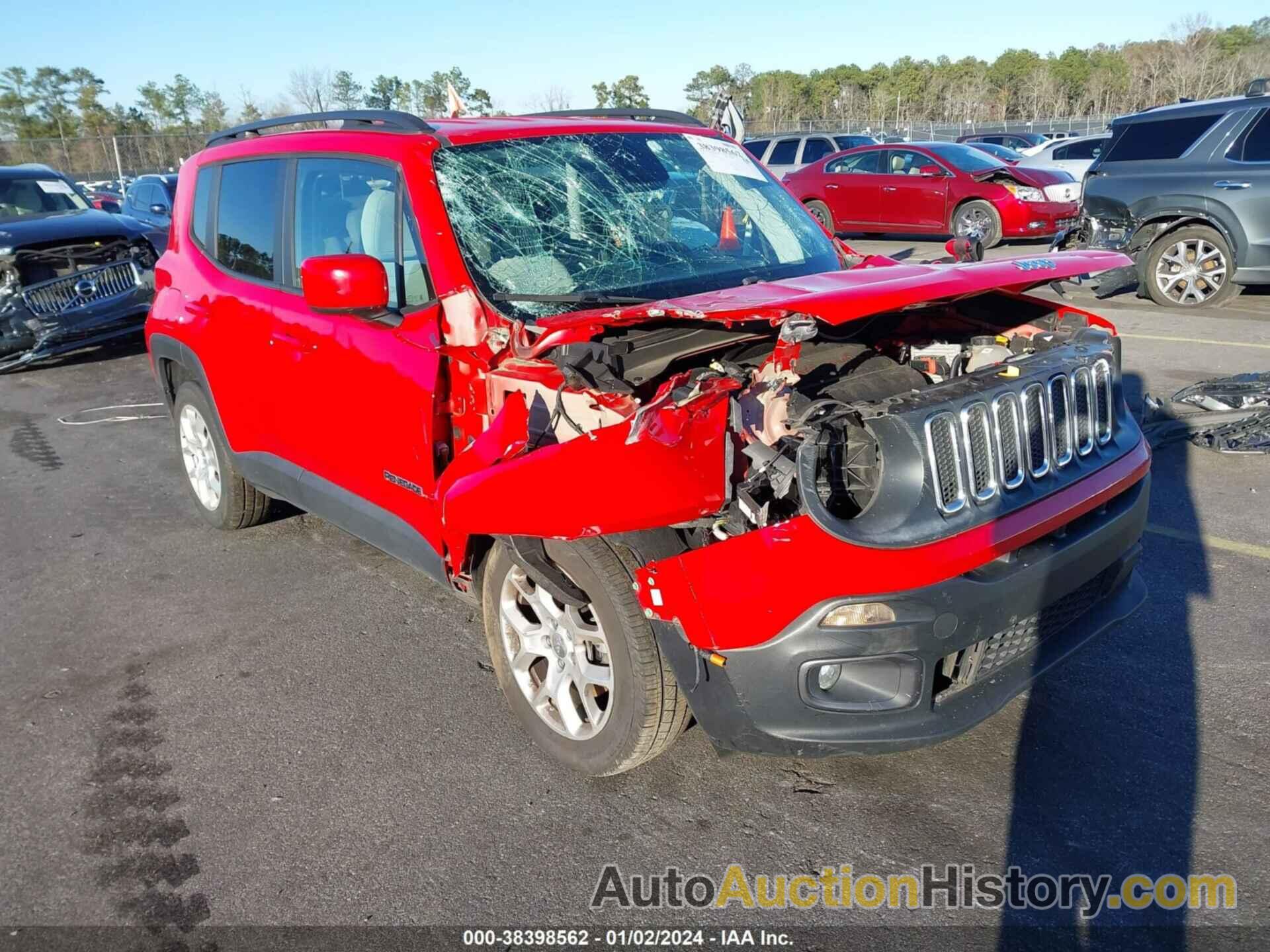 JEEP RENEGADE LATITUDE FWD, ZACCJABB2JPH93814