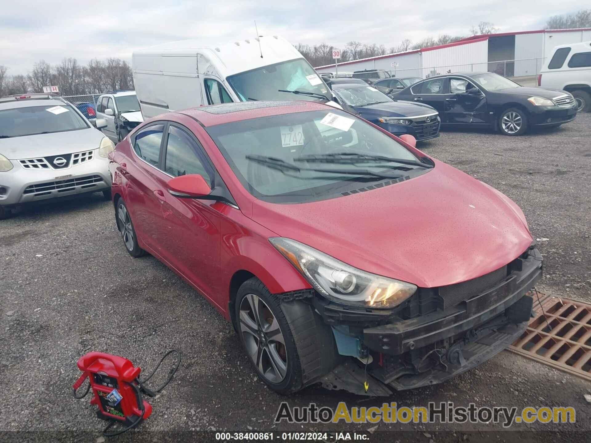 HYUNDAI ELANTRA SPORT, KMHDH4AH7EU174875