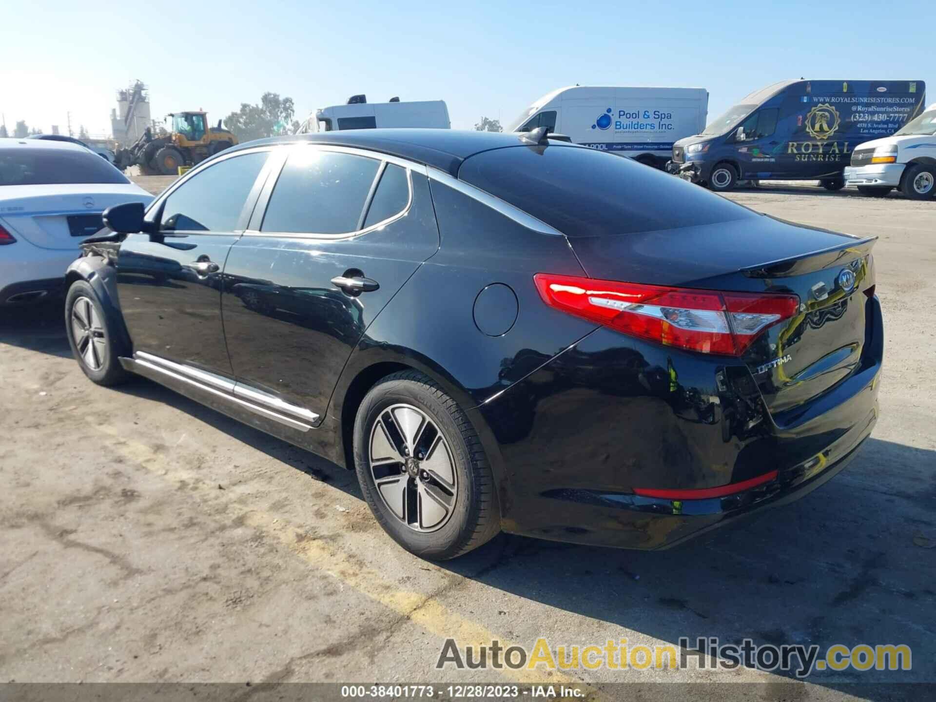 KIA OPTIMA HYBRID EX, KNAGM4AD6C5011147