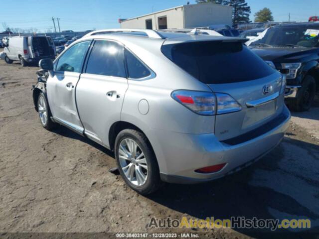 LEXUS RX 450H, JTJBC1BA9B2422283