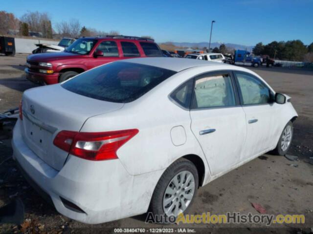 NISSAN SENTRA S, 3N1AB7AP1KY332754