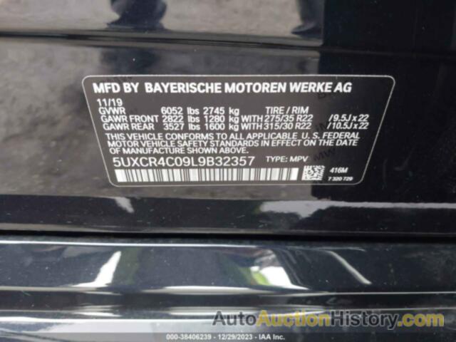 BMW X5 SDRIVE40I, 5UXCR4C09L9B32357