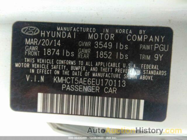 HYUNDAI ACCENT GS, KMHCT5AE6EU170113