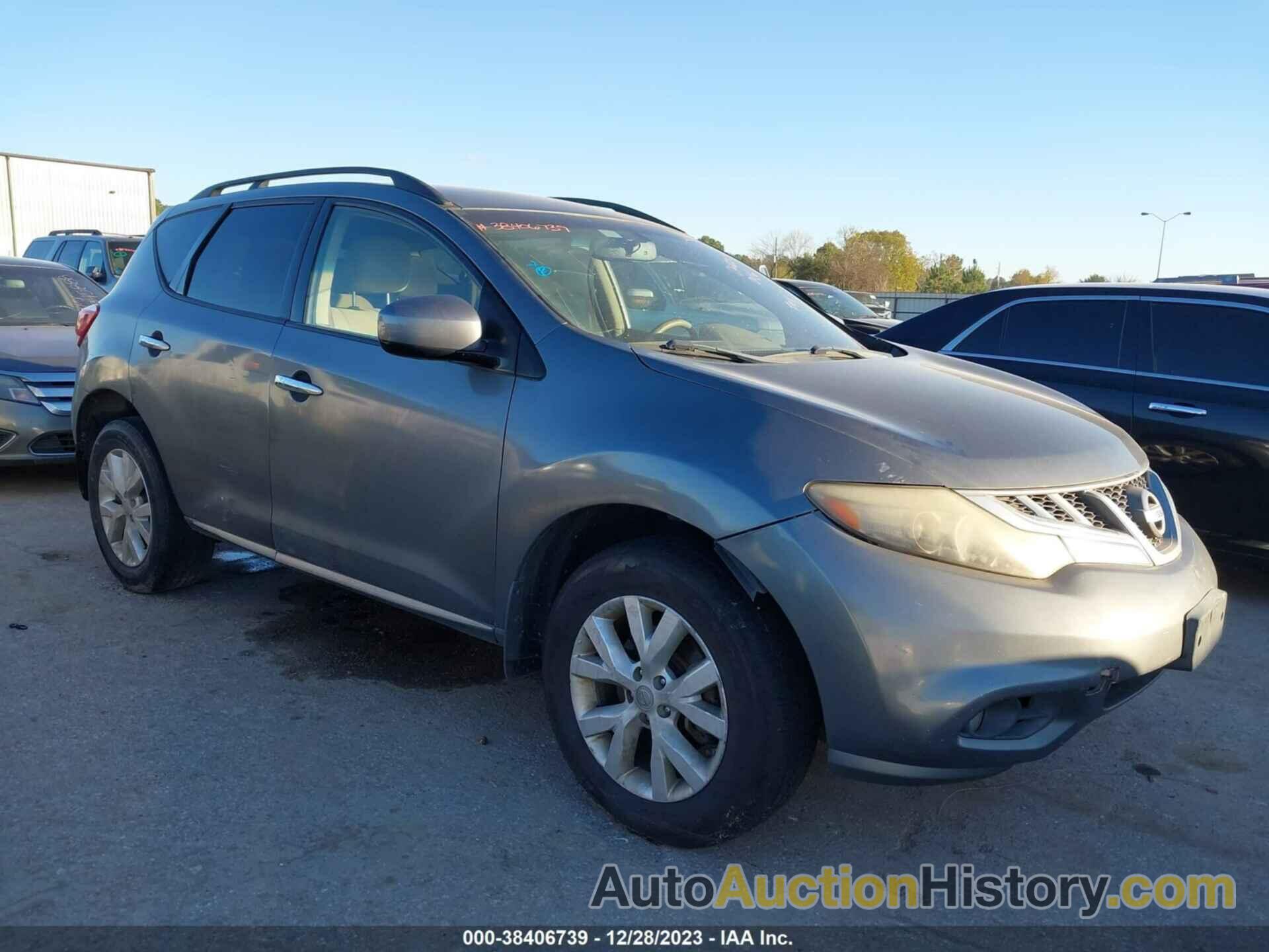 NISSAN MURANO SV, JN8AZ1MU4DW200416