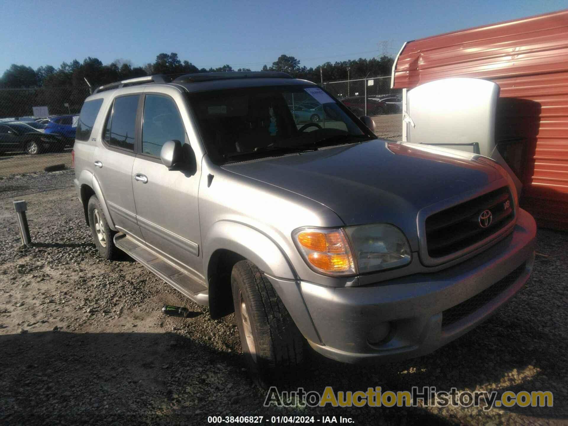 TOYOTA SEQUOIA SR5, 5TDZT34A73S163541