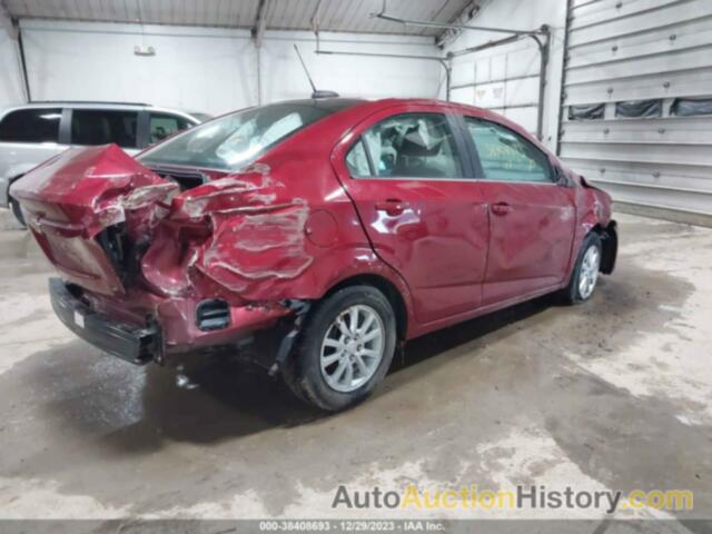 CHEVROLET SONIC LT AUTO, 1G1JD5SG2H4125157